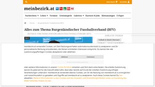 
                            11. Burgenländischer Fussballverband (BFV) - Thema auf meinbezirk.at