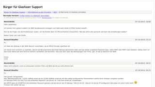 
                            6. Bürger für Glasfaser Support - E-Mail Konto (in Outlook) einrichten