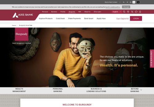 
                            8. Burgundy By Axis Bank - Wealth Management and Premium Banking ...