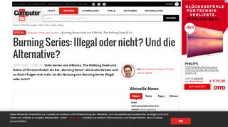 
                            12. Burning Series illegal oder nicht? Eindeutige Antwort - AUDIO ...