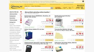 
                            7. Büroartikel - günstig kaufen - Böttcher AG