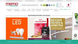 
                            12. Bürobedarf und Bürotechnik öko & fair einkaufen | memo.de