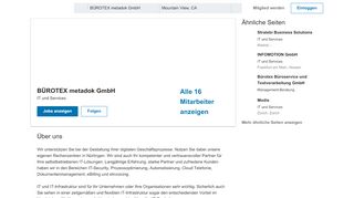 
                            10. BÜROTEX metadok GmbH | LinkedIn