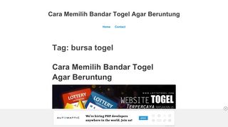 
                            12. bursa togel – Cara Memilih Bandar Togel Agar Beruntung