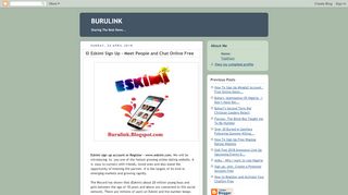 
                            8. BURULINK: Eskimi Sign Up - Meet People and Chat Online Free