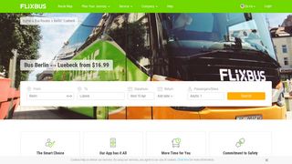 
                            11. Bus Berlin - Luebeck from $4.99 | FlixBus → The New Way to Travel