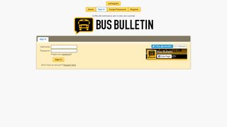 
                            4. Bus Bulletin - Login