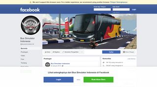 
                            4. Bus Simulator Indonesia - Beranda | Facebook