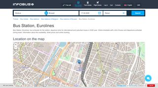 
                            12. Bus Station, Eurolines (Brussel, Belgium): the schedule, address and ...