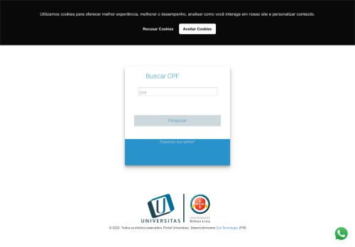 
                            4. Buscar CPF - UNIVERSIDADE NILTON LINS [ Portal Universitas ...
