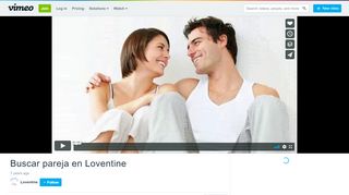 
                            8. Buscar pareja en Loventine on Vimeo