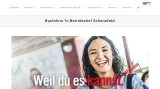 
                            5. Busfahrer*in Betriebshof Schenefeld - VHH