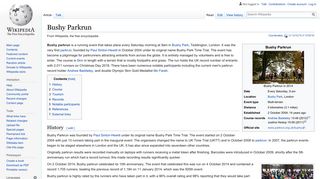 
                            12. Bushy Parkrun - Wikipedia