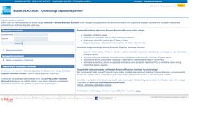 
                            3. Business Account - Online usluga za poslovne ... - American Express