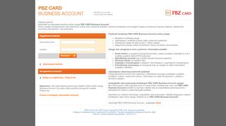 
                            13. Business Account - Online usluga za poslovne partnere - PBZ Card