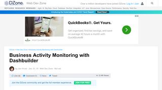 
                            10. Business Activity Monitoring with Dashbuilder - DZone Web Dev