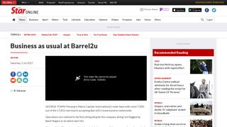 
                            13. Business as usual at Barrel2u - Nation | The Star Online