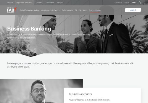 
                            9. Business Banking | First Abu Dhabi Bank, UAE
