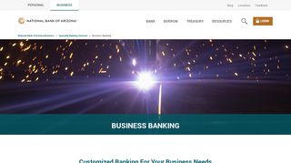 
                            7. Business Banking - National Bank of Arizona