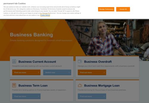 
                            3. Business Banking | Online Business Banking | permanent tsb