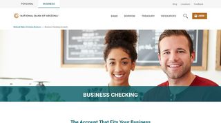 
                            1. Business Checking - National Bank of Arizona