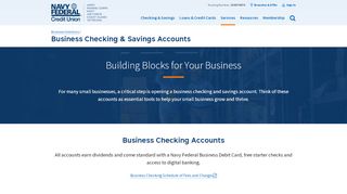 
                            10. Business Checking & Savings Accounts | Navy Federal Credit Union