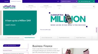 
                            2. Business & Corporate Banking | Riyad Bank