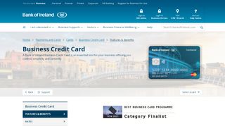 
                            13. Business Credit Card - Business Credit Cards | Bank of Ireland