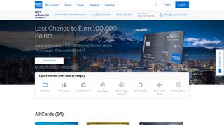 
                            8. Business Credit Cards from American Express | Apply Now