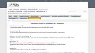 
                            11. Business Databases A-Z - Business Database Finder - Library Guides ...