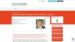 
                            9. Business Finance Analyst – Centrica | Graduate Jobs, Internships ...