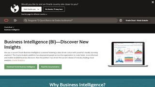 
                            7. Business Intelligence (BI) | Oracle Brasil