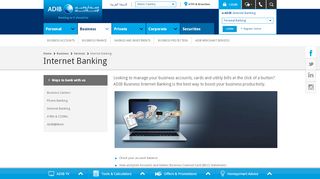 
                            5. Business Internet Banking | Abu Dhabi Islamic Bank