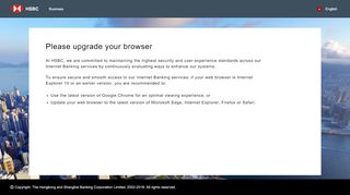 
                            5. Business Internet Banking - HSBC