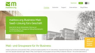 
                            4. Business Mail - mailbox.org