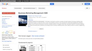 
                            9. Business Marketing Management: B2B