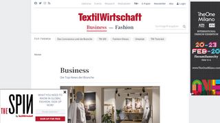 
                            9. Business - Nachrichten der TextilWirtschaft