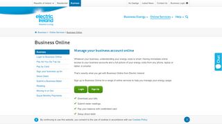 
                            13. Business Online Services | Electric Ireland Business