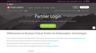 
                            8. Business Partner Login - Embarcadero Website