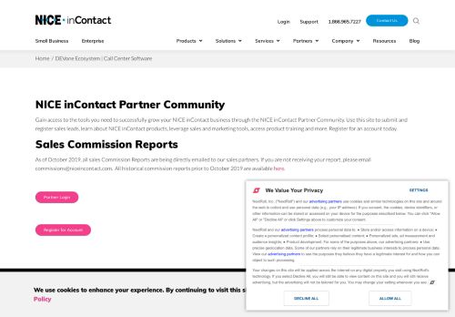 
                            3. Business Partner Login - NICE inContact