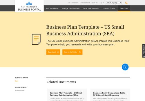 
                            6. Business Plan Template – US Small Business ...