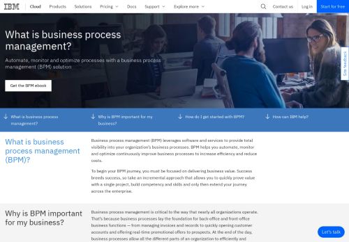 
                            6. Business Process Management | IBM Digital Business Automation