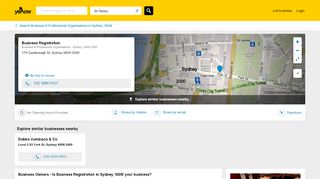 
                            9. Business Registration - Business & Professional ... - Yellow Pages