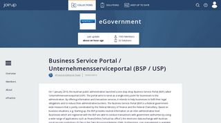 
                            11. Business Service Portal / Unternehmensserviceportal (BSP / USP ...