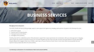 
                            8. Business Services | POLWEL Co-operative Society Limited