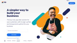 
                            11. Business Sign Up - zipPay