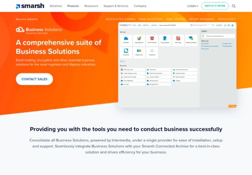 
                            12. Business Solutions | Smarsh