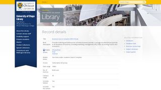 
                            9. Business Source Complete (EBSCOhost) - University of Otago, New ...