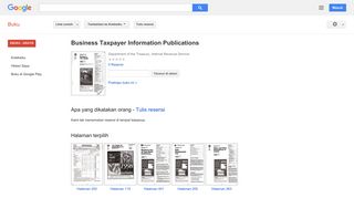 
                            8. Business Taxpayer Information Publications