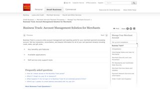 
                            3. Business Track: Account Management Solution for Merchants